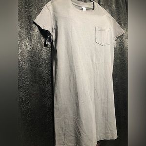 WOMENS Old Navy Medium Dark Gray T Shirt Dress
